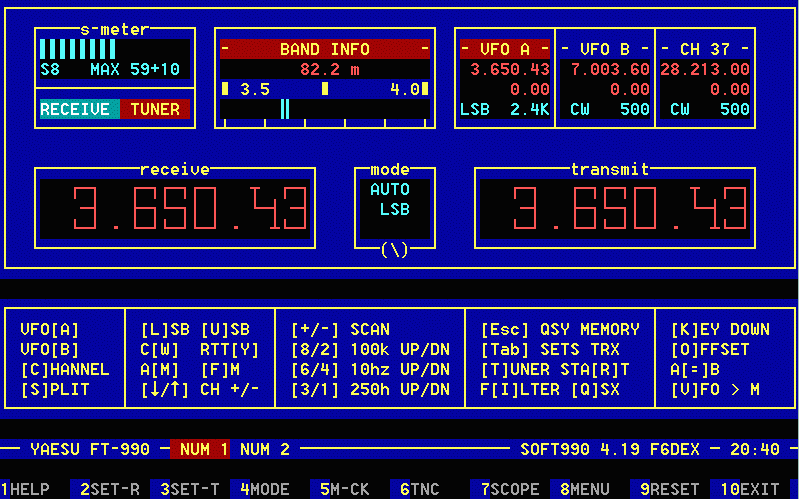 monitoring screen